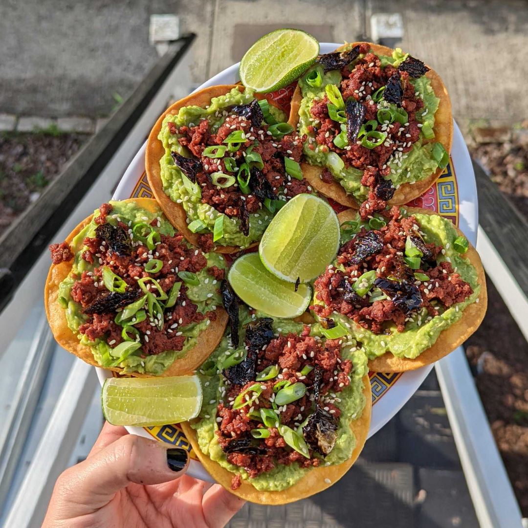 Guacamole Tostadas